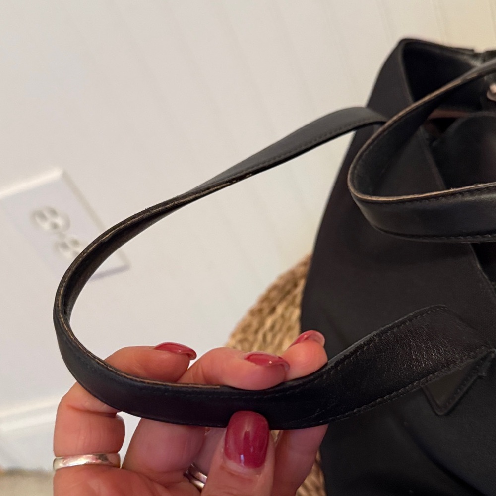 Coach Classic Black Tote with Crossbody Strap - Great Condition - Picture 12 of 13